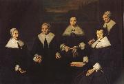 The women-s governing board for Haarlem workhouse, Frans Hals
